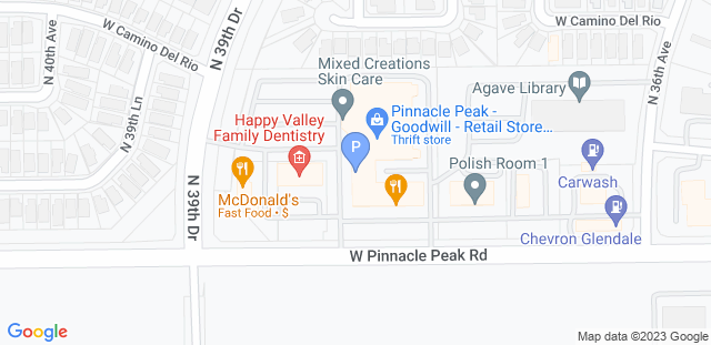 Map to Pinnacle Brazilian Jiu Jitsu